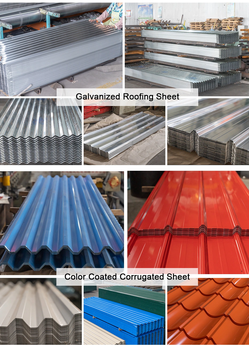 Zinc Coated Dx51d Steel Sheet Metal Galvanized Gi Steel Sheet