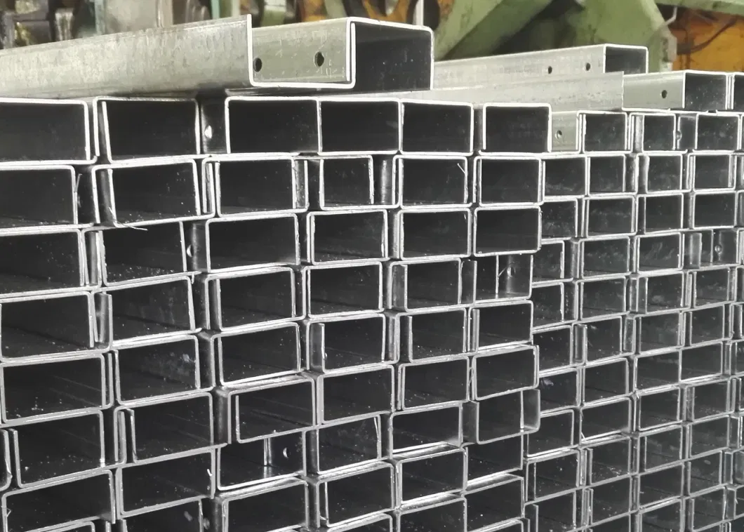 Galvanized C Purlins Section with Punched