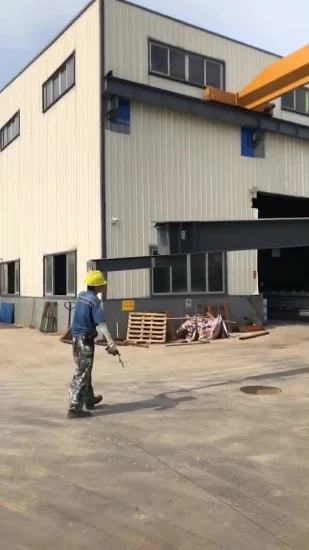 Almacén prefabricado estructura de acero edificio de metal cobertizo de almacenamiento taller industrial poste granero hangar de aviones